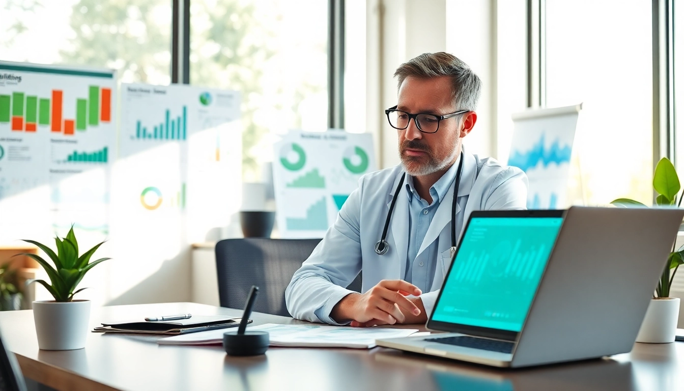 Engaging health expert examines data to promote overall Health insights and understanding.