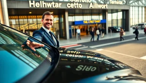 Book a Nottingham to Heathrow Taxi with a professional driver at the airport