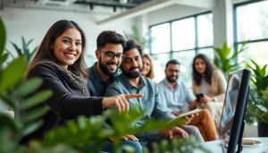 Engage with https://flymarquis.com in a modern co-working space setting, showcasing collaboration and innovation.