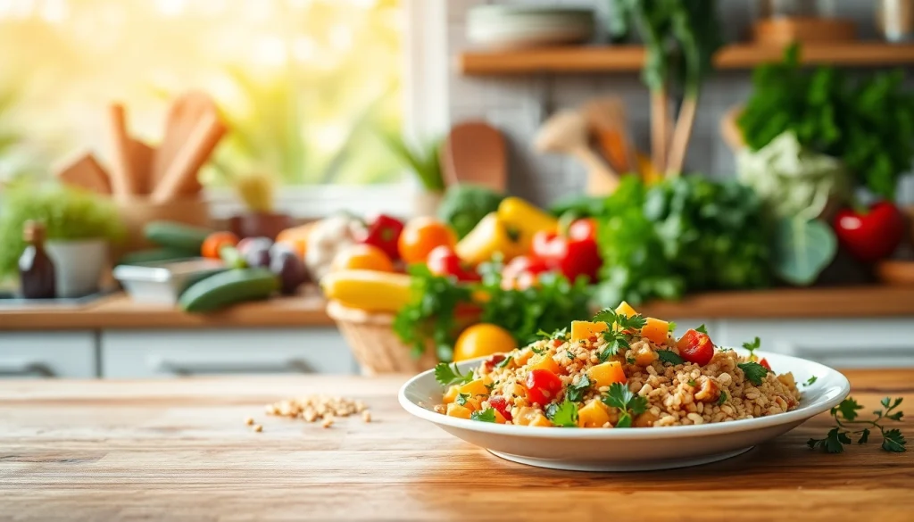 Engaging display of fresh ingredients for recipesalexarciab.com highlighting healthy cooking options.