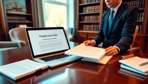 Helping clients as a Plantation, Boca Raton & Aventura Probate Lawyer in a professional setting.