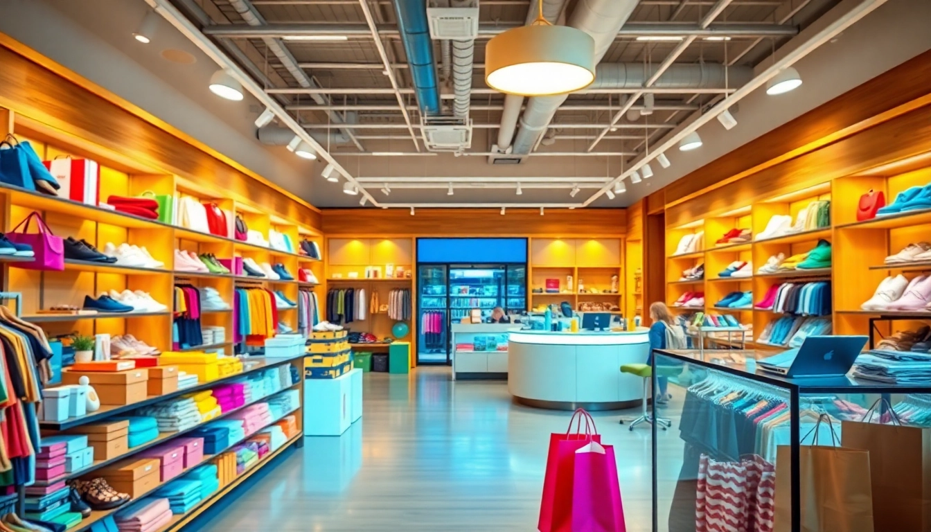 Shop at https://c168.shop/ featuring a vibrant storefront with diverse products displayed invitingly.