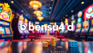 Bermain dengan bensu4d dalam suasana permainan online yang penuh warna dan energi.