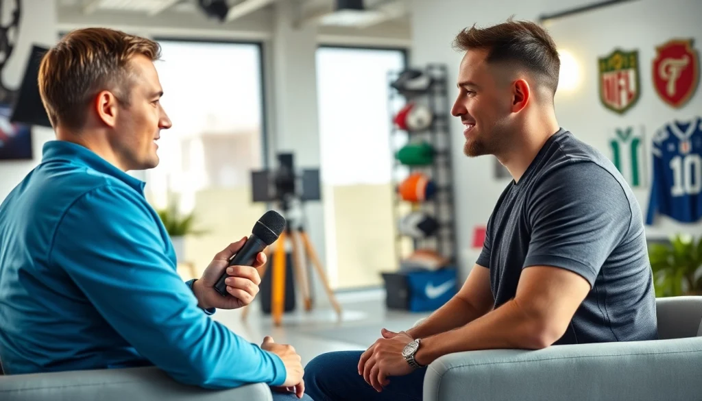 Engaging interview with an athlete at sportsbytes.com.ph showcasing insights and stories.