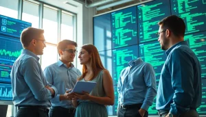 Boost AI testing efficiency with https://www.benchbot.ai showcased in a collaborative tech workspace.