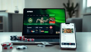 AF88 online casino interface showcasing vibrant gaming options and secure payment methods.