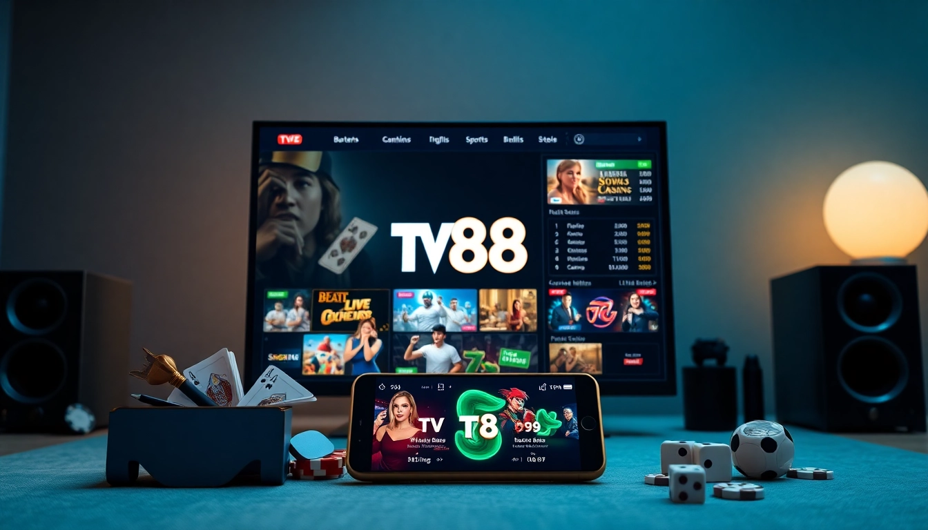 Discover the trusted TV88 online gambling platform with stunning games and user-friendly design.
