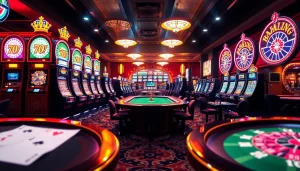 79king online gambling platform showcasing vibrant casino atmosphere
