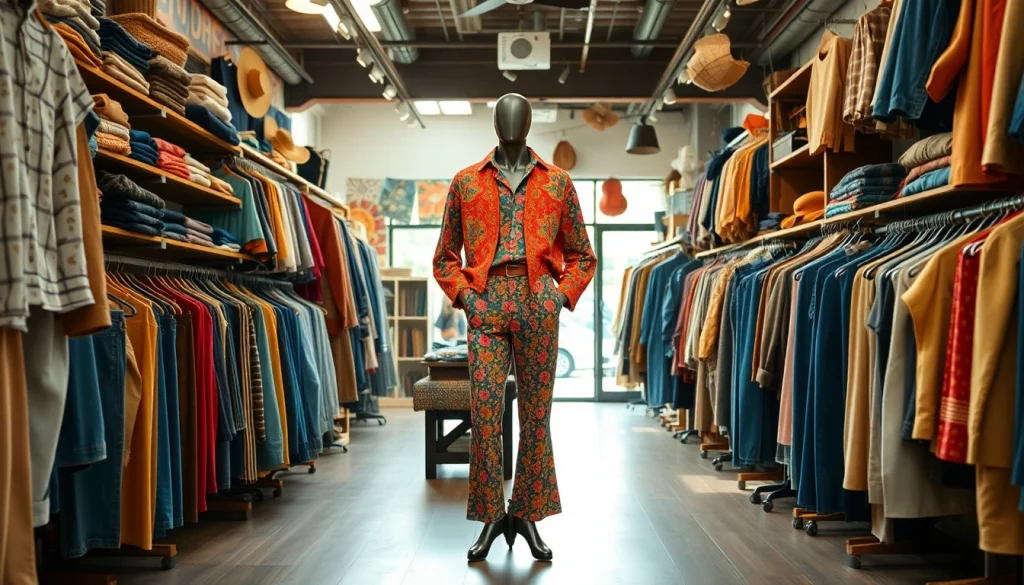 Shop vintage fashion at https://thrift-vintage.com with unique clothing displays.