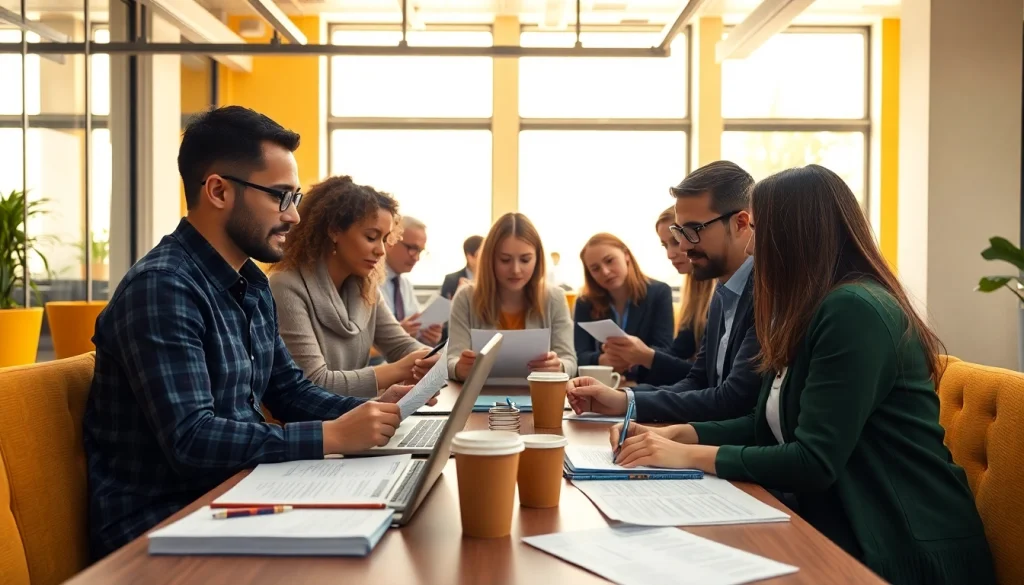 Vul een enquête in op https://enqueteplein.nl met een team in een kantooromgeving.