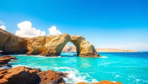 Experience Cabo San Lucas travel with the breathtaking Arch of Cabo San Lucas against a vibrant ocean backdrop.