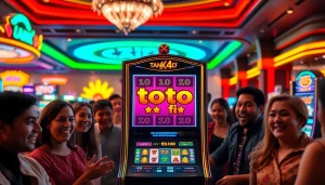 Mainkan tank4d toto slot di slot mesin yang menarik dan ramai pemain di kasino.