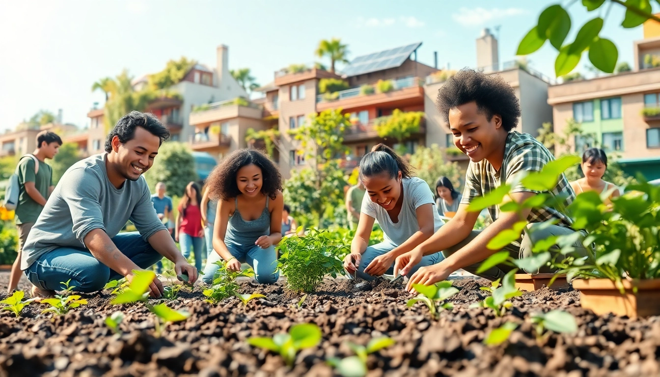 Engage with sustainability at https://www.unsustainablemagazine.com through community gardening initiatives.