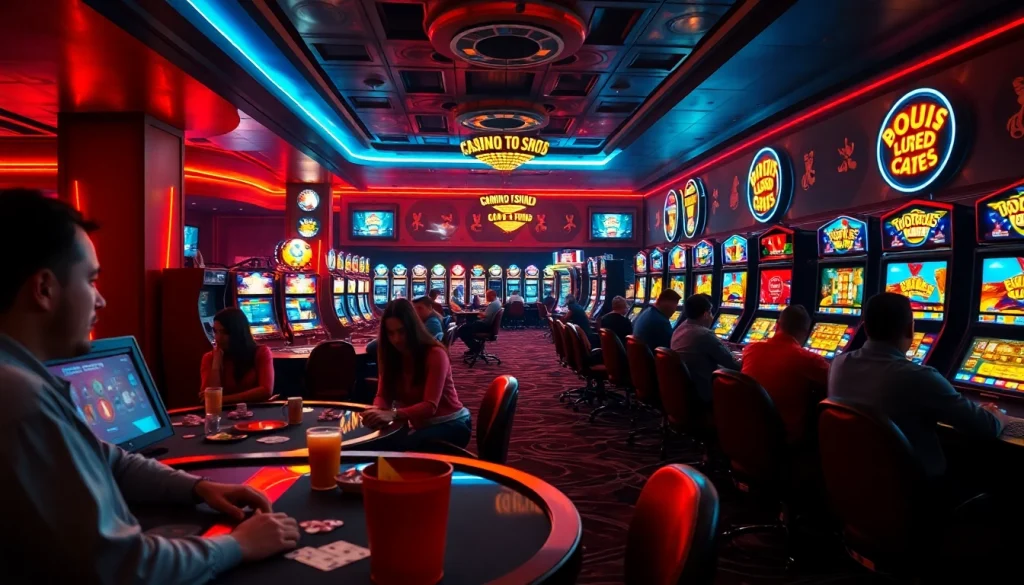 Gameplay action at https://mega888tm.club features players engaged at a vibrant gaming table.