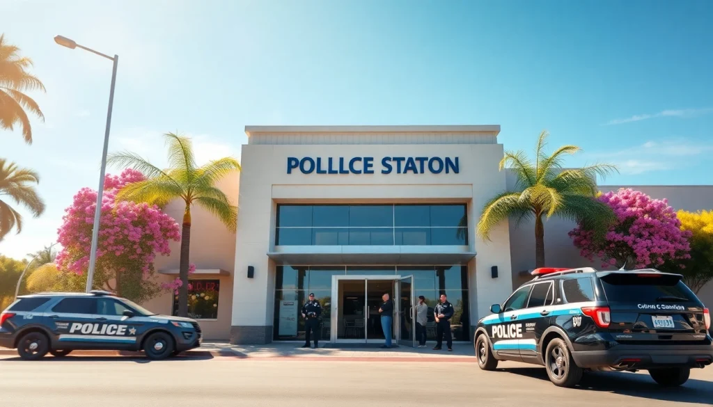 Find Anaheim inmate Locator details at the bustling Anaheim police station.