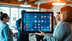 Vind bedrijven gemakkelijk via https://bedrijvengidsen-nederland.nl in deze moderne kantooromgeving.