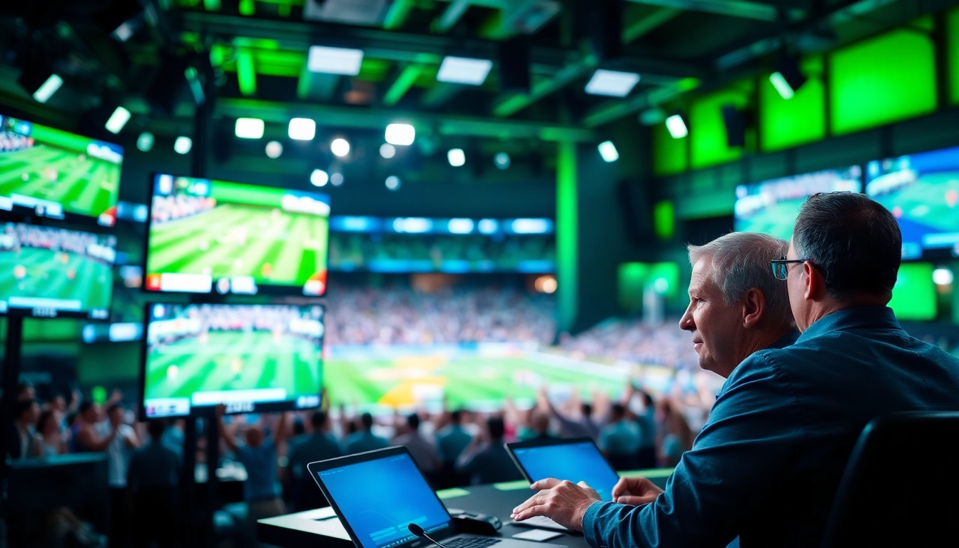 스포츠중계에 대한 전문가가 다양한 경기를 분석하며 활기찬 모습