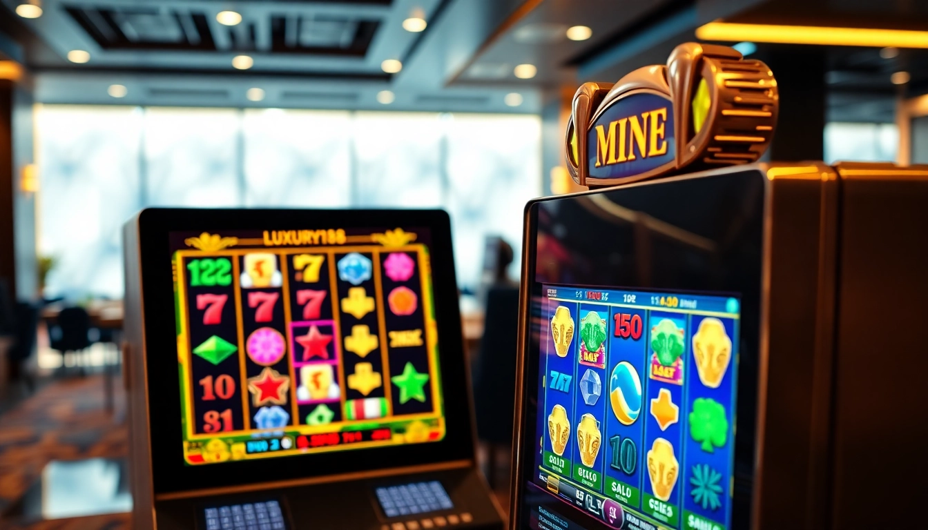 Menampilkan reels berwarna-warni dari luxury138 slot dalam suasana gaming modern dan mewah.