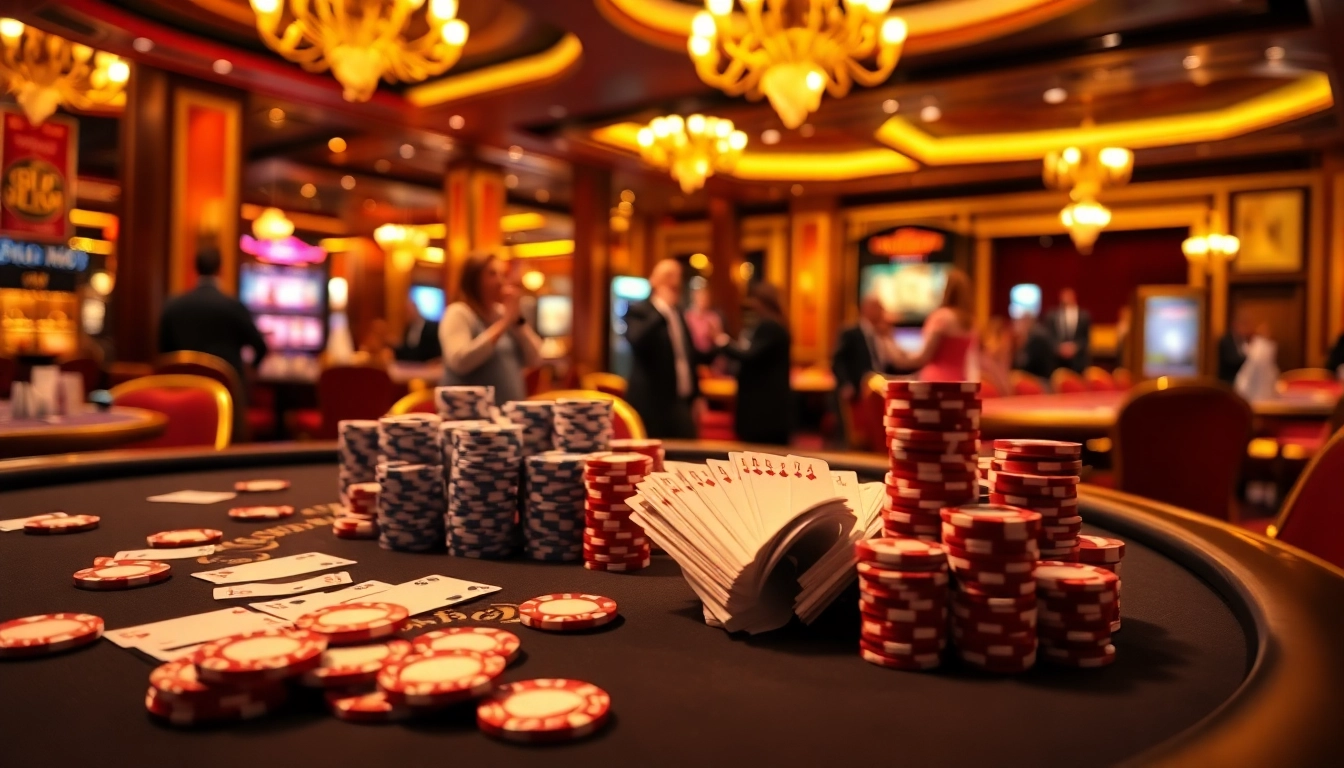 คาสิโน เปิดประสบการณ์ความตื่นเต้นบนโต๊ะเล่นการพนันที่หรูหรา