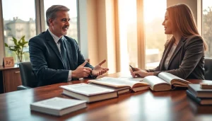 Engaging lawyer providing legal advice at https://www.aafloridalawyer.com in a professional setting.