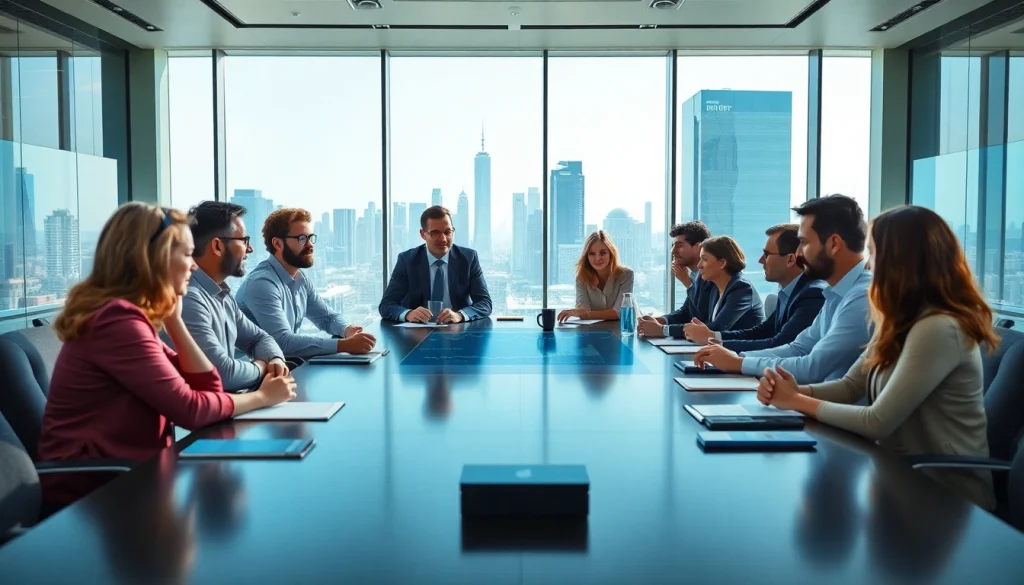 Engaging business professionals at a conference discussing insights relevant to https://antrepost.com.