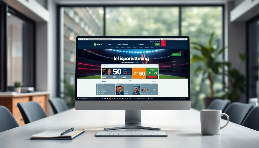 Visualiser le site etudedelamaisoncarree.fr sur un écran moderne dans un bureau professionnel.