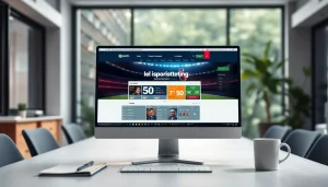 Visualiser le site etudedelamaisoncarree.fr sur un écran moderne dans un bureau professionnel.