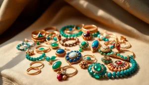 Admire the beautiful jewelry collection from https://valenciakey.es, showcasing intricate designs and vibrant colors.