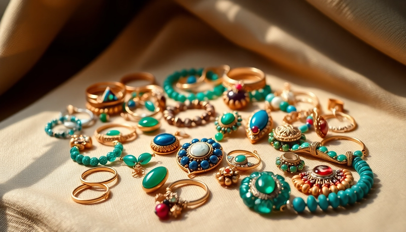 Admire the beautiful jewelry collection from https://valenciakey.es, showcasing intricate designs and vibrant colors.
