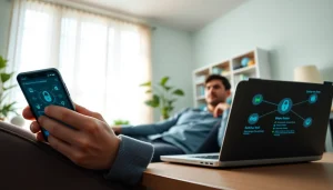 快连下载 VPN application showcased on devices, depicting seamless connectivity and security.