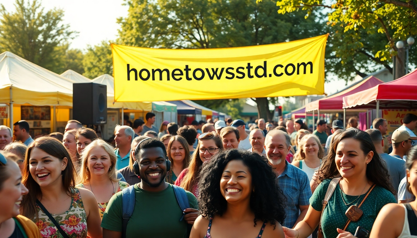 Experience the vibrant community spirit at hometownstation.com events, connecting people and local happenings.