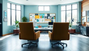 Engage with https://envisionbrandmarketing.com/contactus.html to schedule a branding consultation in an inviting office.