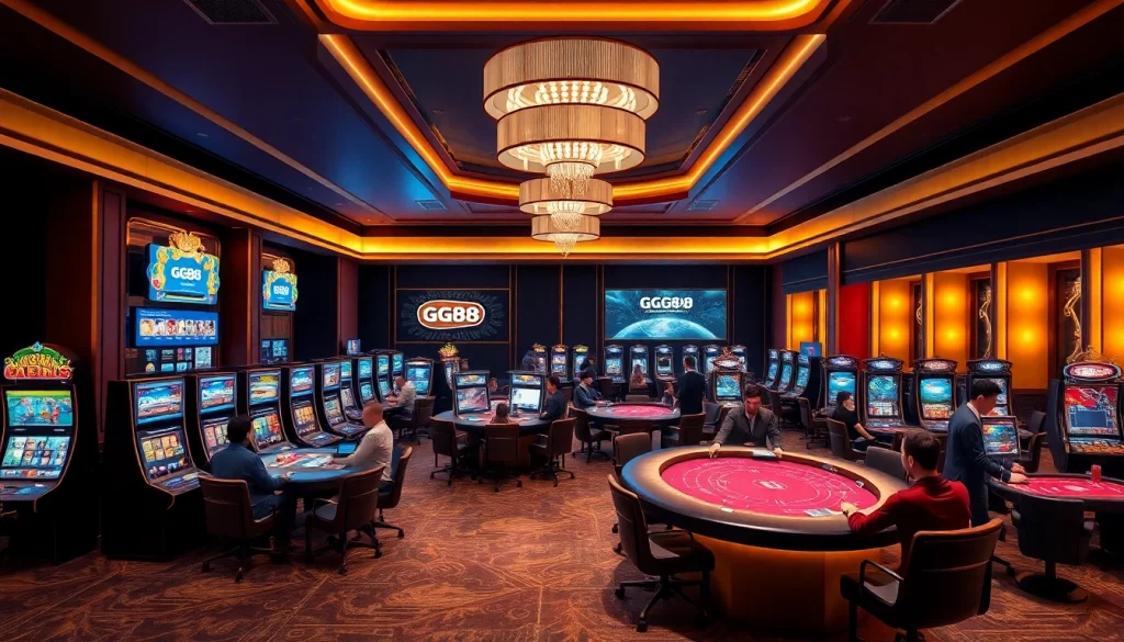 Experience the excitement of Nhà cái GG88 with a modern online casino scene.