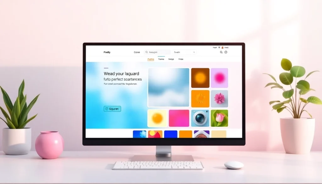 A user-friendly interface demonstrating the square image online tool for transforming photos into perfect squares.