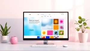 A user-friendly interface demonstrating the square image online tool for transforming photos into perfect squares.
