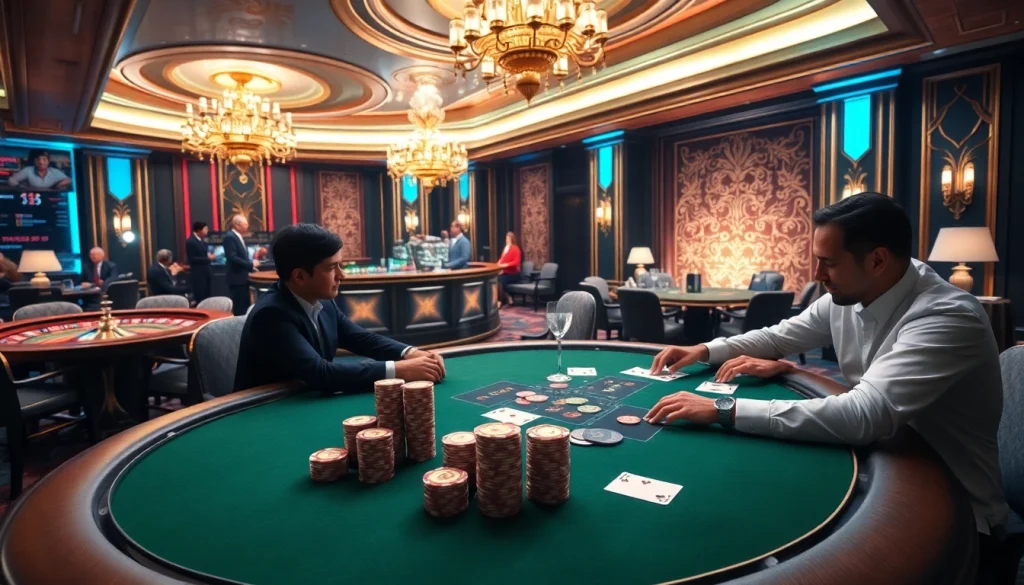 Experience luxury gambling at https://go99.cheap/ with thrilling poker action and elegant casino atmosphere.