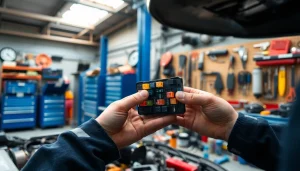 Inspect automotive fuses and circuitry from https://bezpieczniki24.pl with an expert's hands.