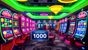 Menangkan pengalaman seru dengan slot deposit 1000 di dunia judi online yang menarik.