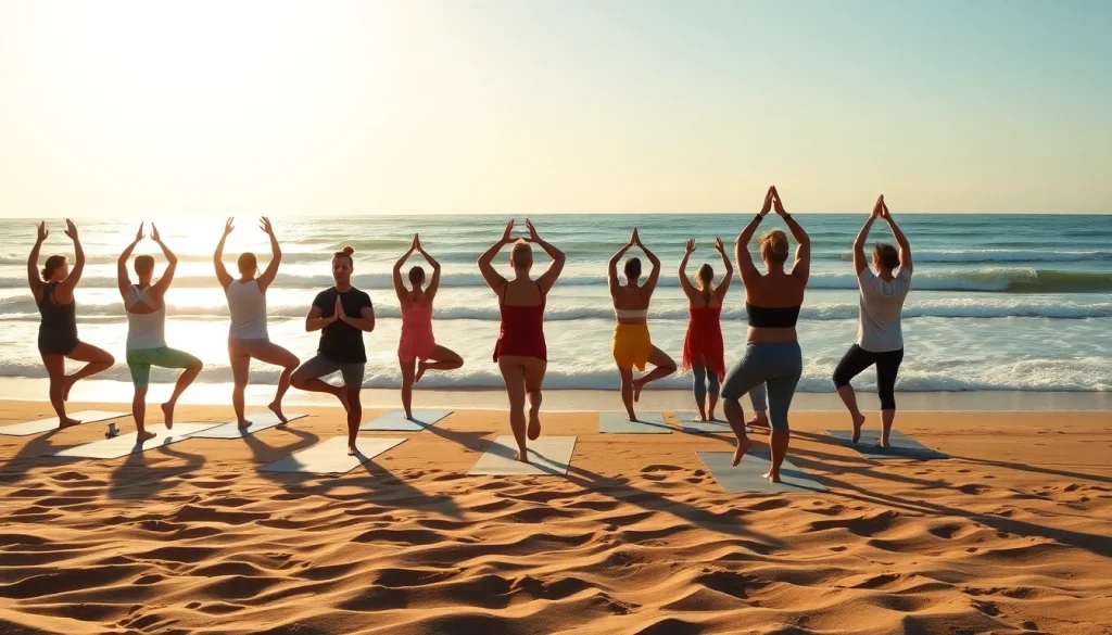 orbitnix.com의 요가 수업으로 마음을 달래는 평화로운 풍경