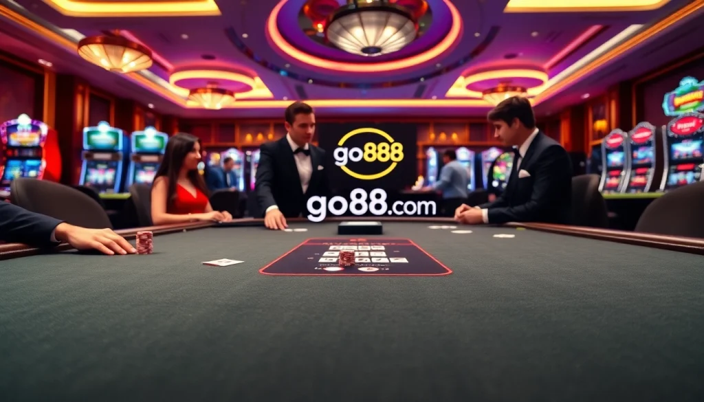 Experience the excitement at go88 com with vibrant casino games and professional dealers.