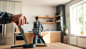 Transform kitchen spaces through expert home renovation techniques with modern cabinetry.