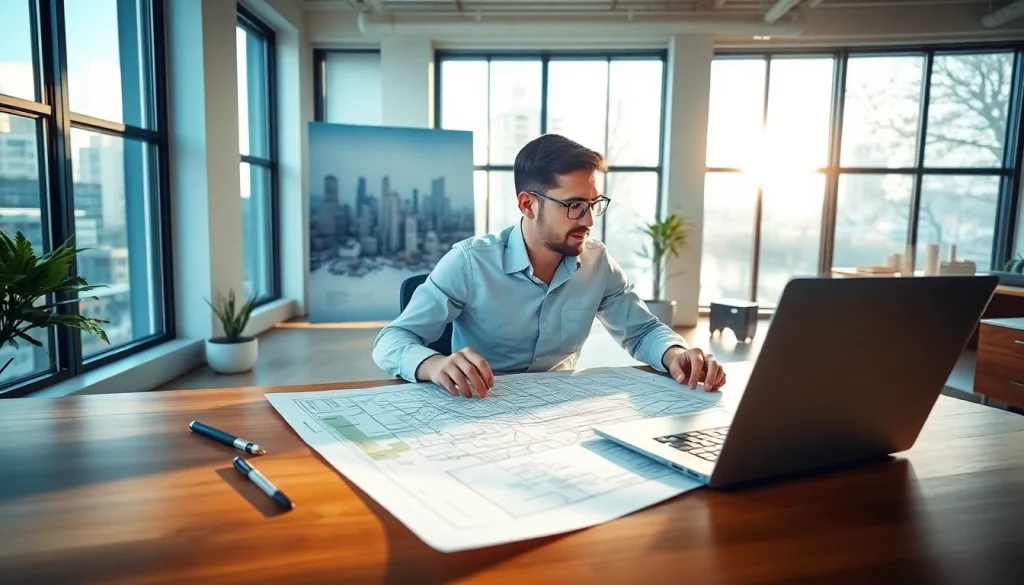 Innovative land use design at https://2020group.co.za, showcasing urban planning tools and vibrant office atmosphere.