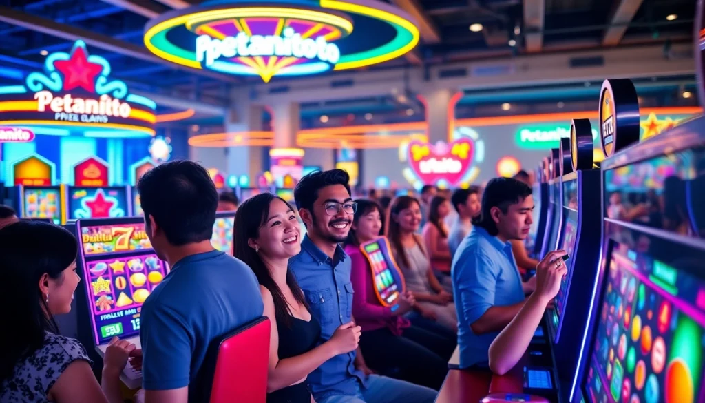 Nikmati keseruan bermain slot online petanitoto di lingkungan yang penuh warna dan energi.