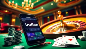 Engage with the Indibet app for seamless betting and real-time updates in a vibrant casino environment.