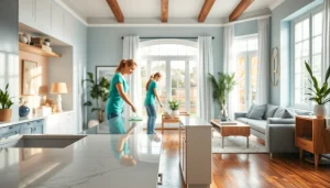 Enhance your home with https://www.ecocleanellies.com cleaning services by expert cleaners in action.