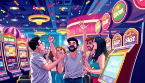Menangkan Slot Gacor dengan suasana kasino yang ceria dan meriah