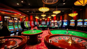 Players enjoying the thrill of gambling at https://www.god345.co/ with vibrant casino elements.