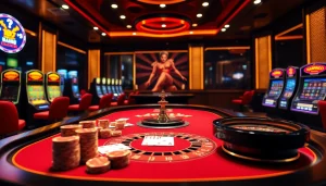 Experience thrilling gameplay at nhà cái nohu90 with vibrant casino tables and exciting virtual gaming.