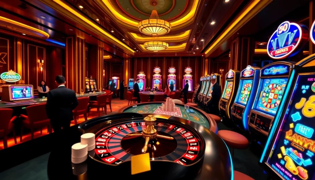 Experience thrilling gameplay at https://thabetc.net/ with vibrant casino tables and exciting slot machines.
