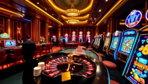Experience thrilling gameplay at https://thabetc.net/ with vibrant casino tables and exciting slot machines.